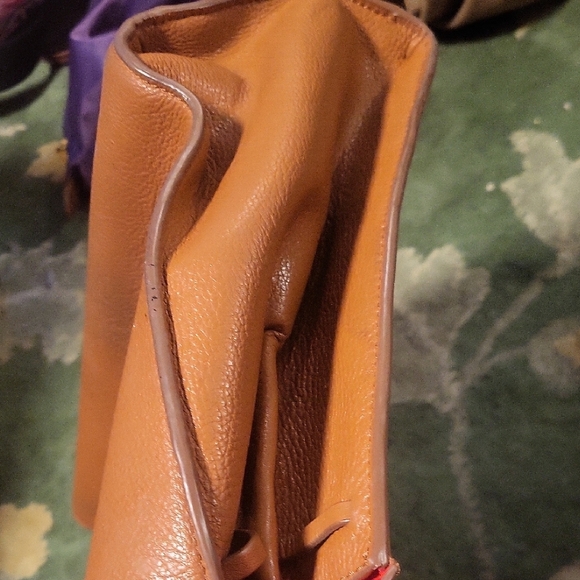 Kate Spade Tan and Red Tote Bag - Picture 6 of 9